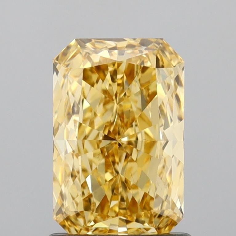 Loose Lab Diamond IGI Radiant 1.0ct Fancy Vivid Yellow VS1: Loose Lab Diamond IGI Radiant 1.0ct Fancy Vivid Yellow VS1 Loose Lab Diamond IGI Radiant 1.0ct Fancy Vivid Yellow VS1, measuring 7.63L x 4.93W x 3.05H and certified by IGI. Item Specifics: Source: Thi