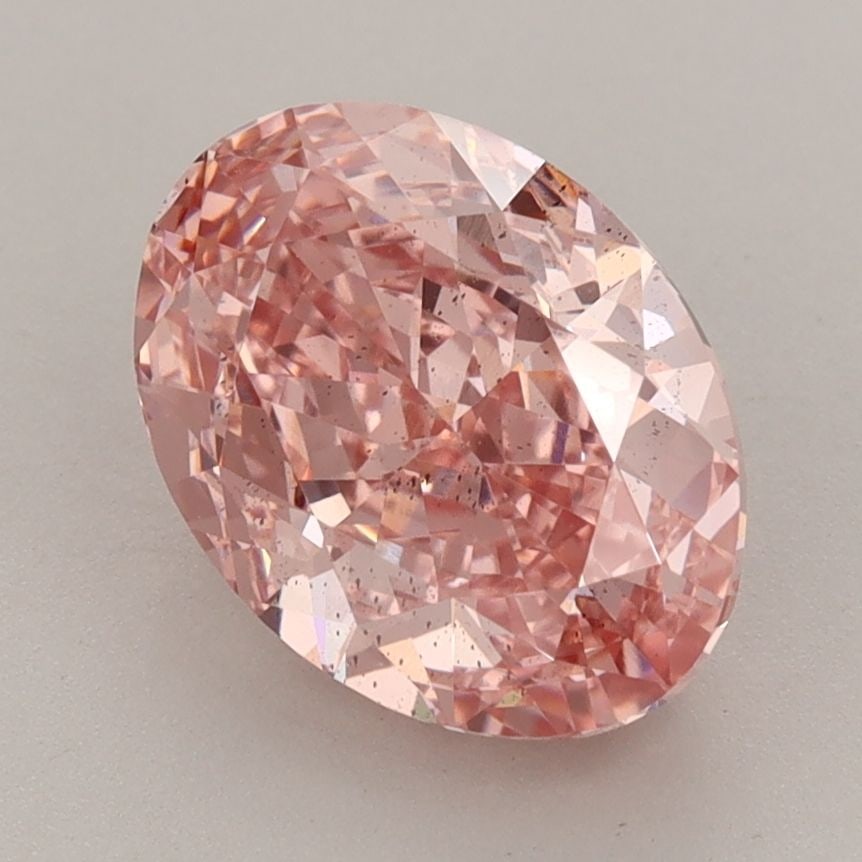 Loose Lab Diamond IGI Oval 3.03ct Fancy Vivid Pink SI2: Loose Lab Diamond IGI Oval 3.03ct Fancy Vivid Pink SI2 Loose Lab Diamond IGI Oval, 3.03ct, Fancy Vivid Pink color, SI2 clarity, with EX polish and symmetry; certified by IGI. Item Specifics: Source: T