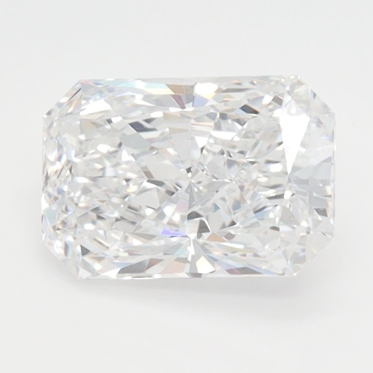 Loose Lab Diamond IGI Radiant 1.51ct D IF: Loose Lab Diamond IGI Radiant 1.51ct D IF Loose Lab Diamond IGI Radiant, 1.51ct with color D and clarity IF, features excellent polish and symmetry, measuring 8.4L x 5.68W x 3.73H. Certified by IGI. I