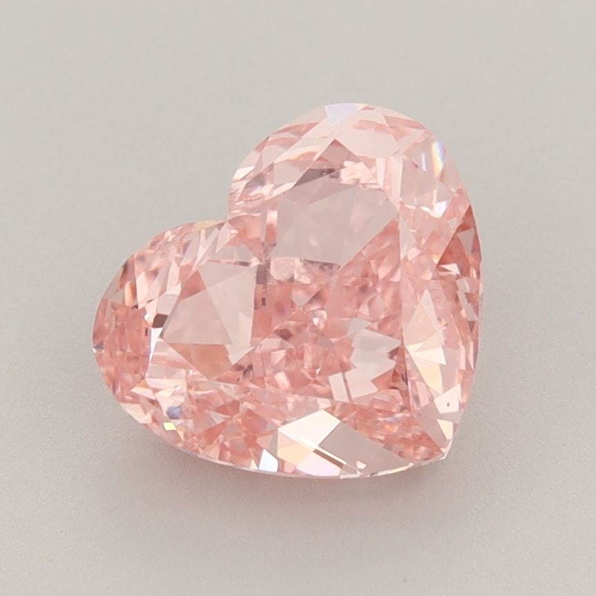 IGI Loose Lab Diamond 2.25ct Heart Fancy Vivid Pink VVS2: IGI Loose Lab Diamond 2.25ct Heart Fancy Vivid Pink VVS2 IGI Loose Lab Diamond, 2.25ct Heart, Fancy Vivid Pink, Clarity VVS2, with Good Symmetry and Excellent Polish. Measurements are 7.42L x 8.63W x