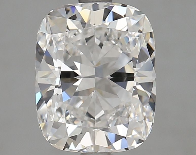 Loose Lab Diamond GIA Cushion Brilliant 3.01ct E IF: Loose Lab Diamond GIA Cushion Brilliant 3.01ct E IF GIA certified loose lab-grown diamond, 3.01ct cushion brilliant shape, color E, clarity IF, with excellent polish and symmetry, measuring 9.64L x 7.