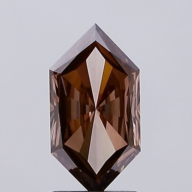Loose Lab Diamond IGI Hexagonal 1.03ct Fancy Brown VVS2 (1 of 1)
