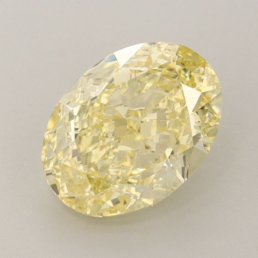 Loose Lab Diamond IGI Oval 2.3ct Fancy Intense Yellow VS1: Loose Lab Diamond IGI Oval 2.3ct Fancy Intense Yellow VS1 Loose Lab Diamond IGI Oval 2.3ct with Fancy Intense Yellow color and VS1 clarity, offering excellent polish and very good symmetry. Certificat