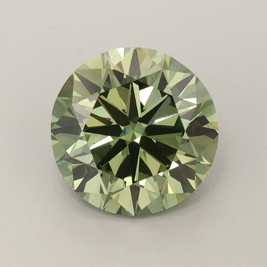 Loose Lab Diamond IGI Round 2.01ct Fancy Vivid Green VVS2: Loose Lab Diamond IGI Round 2.01ct Fancy Vivid Green VVS2 Loose Lab Diamond IGI Round 2.01ct in Fancy Vivid Green, featuring VVS2 clarity with very good polish and symmetry. Certified by IGI, it measu