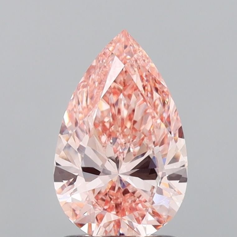 IGI 1.47ct Pear Fancy Intense Pink VVS2 - Loose Lab Diamond: IGI 1.47ct Pear Fancy Intense Pink VVS2 - Loose Lab Diamond This 1.47ct loose lab diamond features a pear shape with Fancy Intense Pink color and VVS2 clarity, certified by IGI. Item Specifics: Source