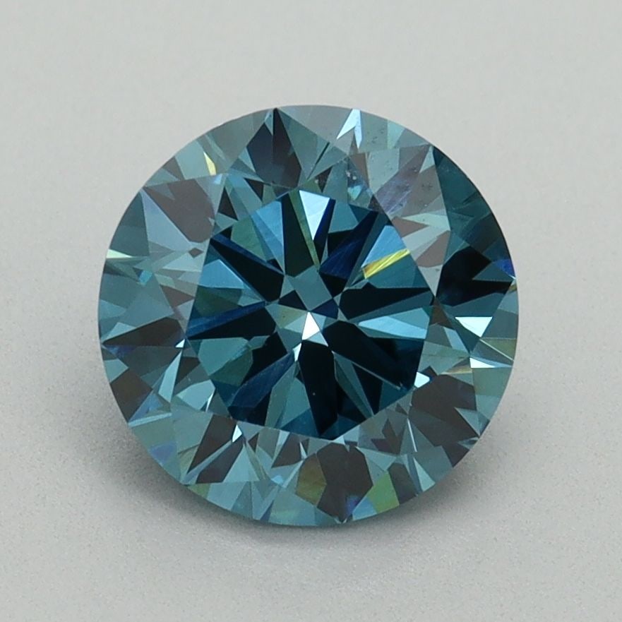 Loose Lab Diamond IGI Round 1.97ct Fancy Vivid Blue VVS2 - Ideal: Loose Lab Diamond IGI Round 1.97ct Fancy Vivid Blue VVS2 - Ideal Loose Lab Diamond IGI Round, 1.97ct, Fancy Vivid Blue color, VVS2 clarity, with very good polish and excellent symmetry. Certified by I