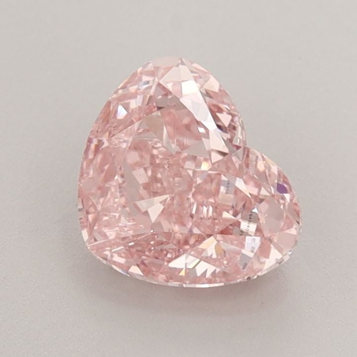 Loose Lab Diamond IGI Heart 1.29ct Fancy Vivid Pink VS1: Loose Lab Diamond IGI Heart 1.29ct Fancy Vivid Pink VS1 Loose Lab Diamond IGI Heart 1.29ct Fancy Vivid Pink VS1 with EX polish and VG symmetry, certified by IGI, measuring 6.01L x 7.16W x 3.79H. Item