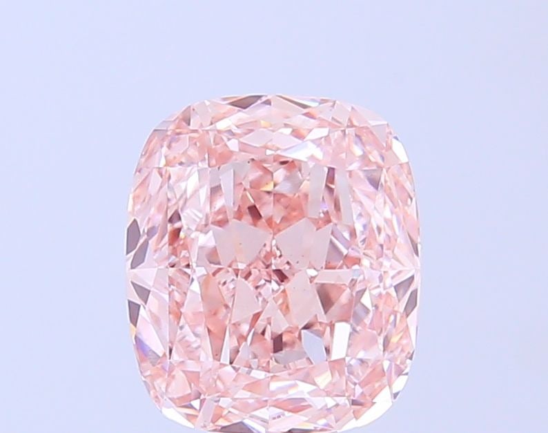 Loose Lab Diamond IGI Cushion Modified 2.75ct Fancy Brownish Pink VS2: Loose Lab Diamond IGI Cushion Modified 2.75ct Fancy Brownish Pink VS2 Loose lab-grown diamond, IGI certified, cushion modified cut, 2.75ct, Fancy Brownish Pink color, VS2 clarity, featuring EX polish