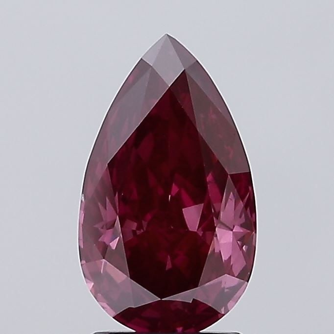 Loose Lab Diamond IGI Pear 2.06ct Fancy Deep Pink VS1 (1 of 1)