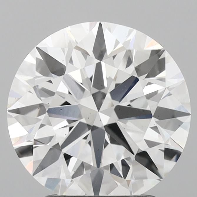 Loose Lab Diamond IGI Round 2.41ct D VS2: Loose Lab Diamond IGI Round 2.41ct D VS2 Loose lab-created diamond weighing 2.41ct with a round cut, color D, clarity VS2, and IGI certification. Its dimensions are 8.49L x 8.58W x 5.28H, showcasing e
