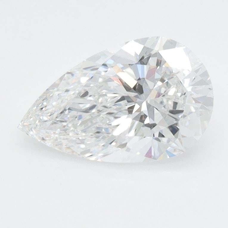 Loose Lab Diamond IGI Pear 1.09ct D IF: Loose Lab Diamond IGI Pear 1.09ct D IF Loose Lab Diamond IGI Pear, weighing 1.09ct with a D color and IF clarity, featuring excellent polish and symmetry. Certified by IGI, measuring 9.27L x 5.67W x 3