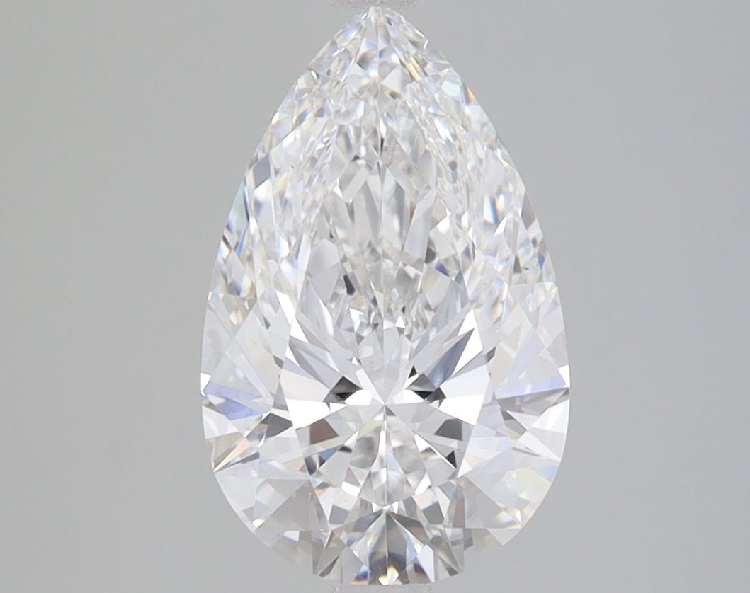 Loose Lab Diamond IGI Pear 2.08ct E VS1: Loose Lab Diamond IGI Pear 2.08ct E VS1 Loose lab diamond IGI Pear 2.08ct E VS1, featuring excellent polish and symmetry, with measurements of 11.46L x 7.14W x 4.38H. Item Specifics: Source: This Is A