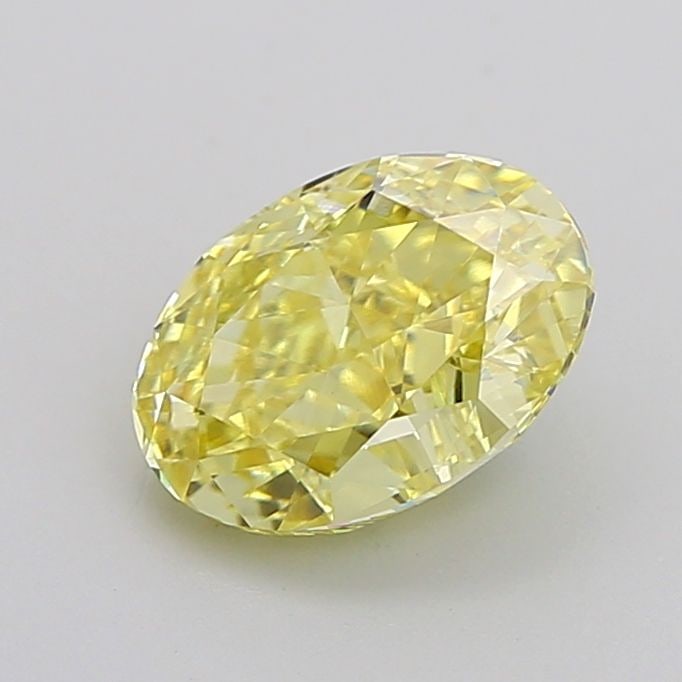 Oval 2.05ct Fancy Intense Yellow VVS2 - Loose Lab Diamond IGI (1 of 1)