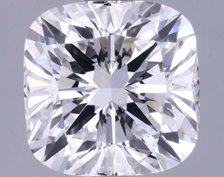 Loose Lab Diamond IGI Cushion Brilliant 1.64ct G VS2: Loose Lab Diamond IGI Cushion Brilliant 1.64ct G VS2 Loose Lab Diamond IGI Cushion Brilliant, weighing 1.64ct, possesses a G color and VS2 clarity, with EX polish and symmetry, measuring 6.87L x 6.87W