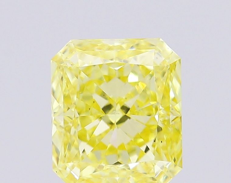 IGI Loose Lab Diamond Radiant 1.02ct Fancy Intense Yellow VS2: IGI Loose Lab Diamond Radiant 1.02ct Fancy Intense Yellow VS2 IGI certified loose lab diamond, 1.02ct Radiant, Fancy Intense Yellow, Clarity VS2, with EX Polish and Symmetry, measures 6.1L x 5.25W x 3