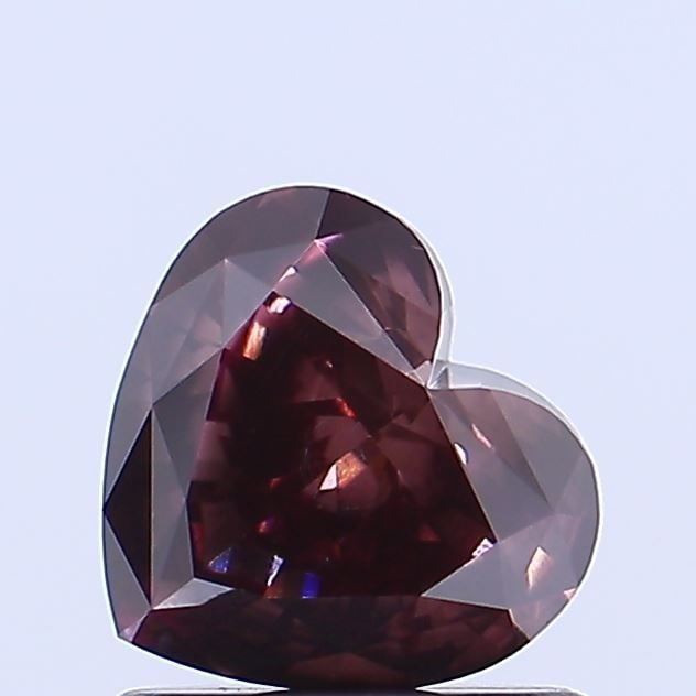 Loose Lab Diamond - Heart 1.02ct Fancy Vivid Purplish Pink VS2 (1 of 1)