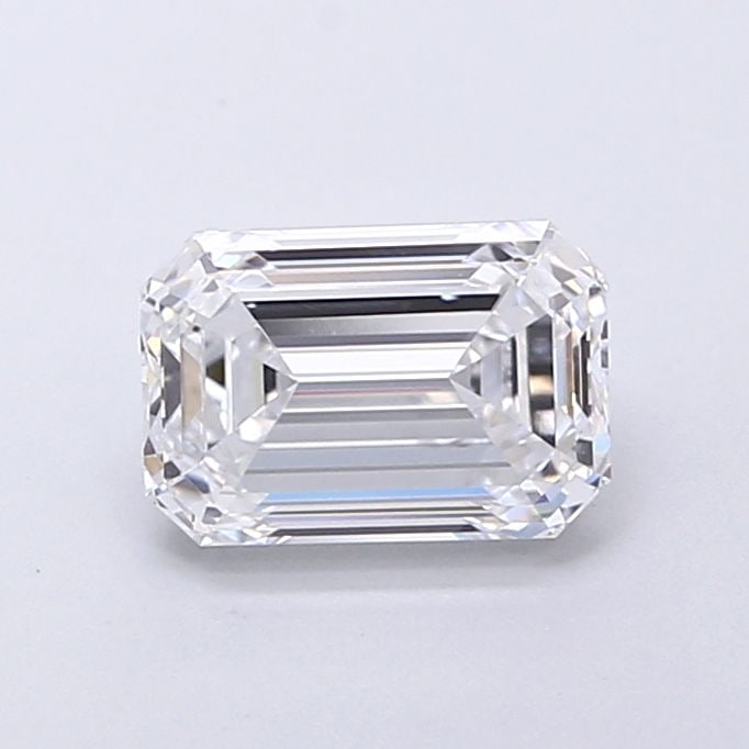 Loose Lab Diamond IGI Emerald 1.07ct D VVS2: Loose Lab Diamond IGI Emerald 1.07ct D VVS2 This loose lab diamond is a 1.07ct emerald cut, certified by IGI, with D color and VVS2 clarity, demonstrating excellent polish and symmetry. Item Specifics