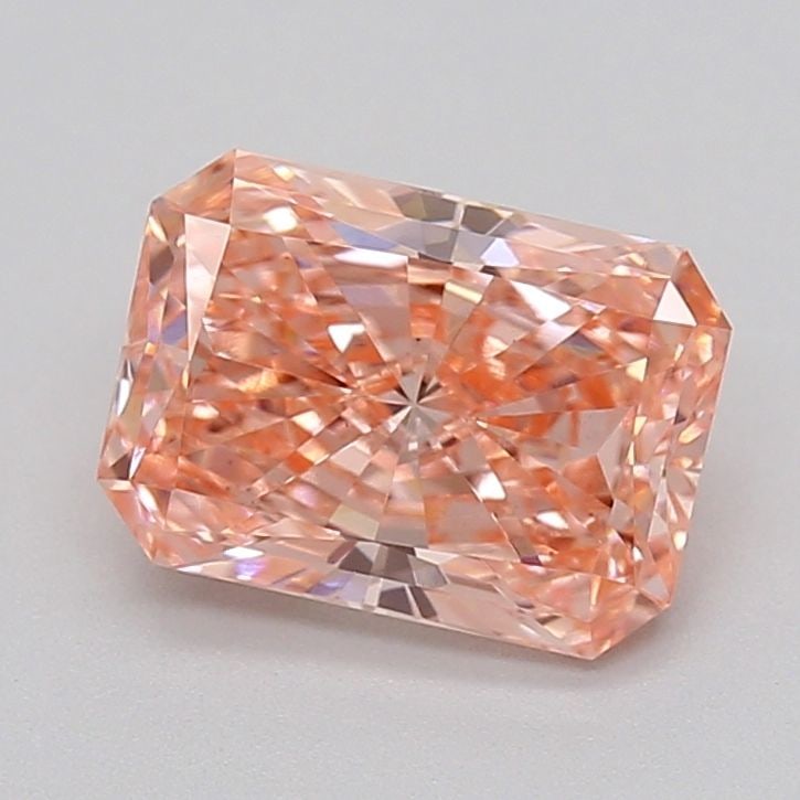 Loose Lab Diamond Radiant 1.44ct Fancy Vivid Pink VS1: Loose Lab Diamond Radiant 1.44ct Fancy Vivid Pink VS1 Loose Lab Diamond Radiant 1.44ct with Fancy Vivid Pink color and VS1 clarity, featuring EX polish and symmetry, with no certification. Item Specif
