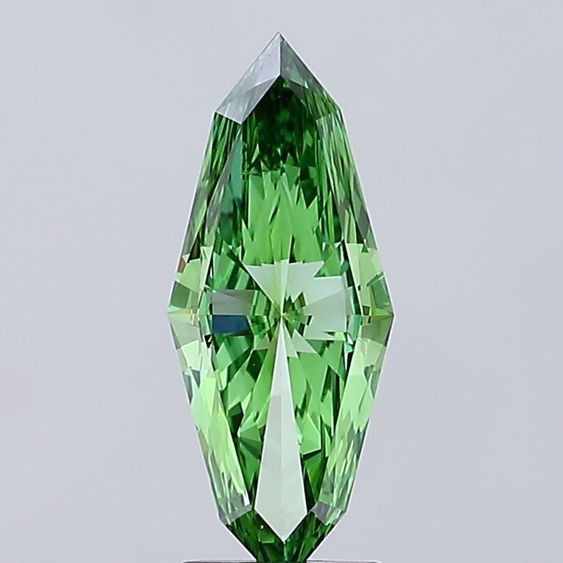 Loose Lab Diamond IGI Octagonal 1.81ct Fancy Vivid Green VVS2: Loose Lab Diamond IGI Octagonal 1.81ct Fancy Vivid Green VVS2 Loose Lab Diamond IGI Octagonal, 1.81ct, Color Fancy Vivid Green, Clarity VVS2, Excellent Polish and Symmetry, measurements 15.2L x 6.21W