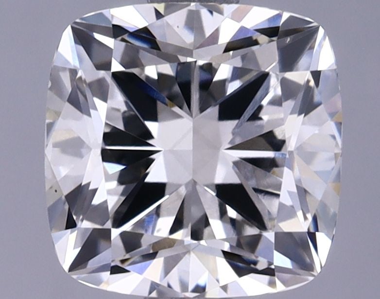 Loose Lab Diamond IGI Cushion Brilliant 1.61ct G VS1: Loose Lab Diamond IGI Cushion Brilliant 1.61ct G VS1 Loose lab-grown diamond, IGI certified, cushion brilliant cut, 1.61ct, color G, clarity VS1, exhibiting excellent polish and symmetry; measures 6.7