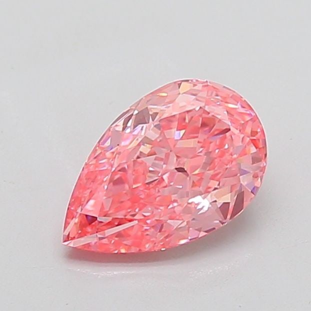 Loose Lab Diamond IGI Pear 2.15ct Fancy Vivid Pink VS1: Loose Lab Diamond IGI Pear 2.15ct Fancy Vivid Pink VS1 Loose Lab Diamond IGI Pear, 2.15ct, Fancy Vivid Pink, VS1 clarity, featuring excellent polish and symmetry. Certified by IGI, measuring 10.42L x