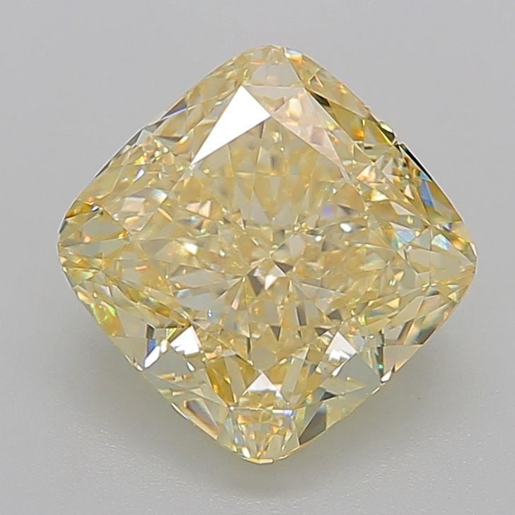 IGI 2.51ct Cushion Modified Fancy Yellow VVS2 - Loose Lab Diamond: IGI 2.51ct Cushion Modified Fancy Yellow VVS2 - Loose Lab Diamond Loose Lab Diamond measuring 2.51ct in a Cushion Modified shape with Fancy Yellow color and VVS2 clarity, certified by IGI. Item Specif