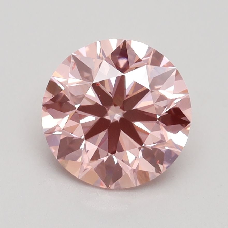 Loose Lab Diamond IGI Round 1.8ct Fancy Intense Pink VS2: Loose Lab Diamond IGI Round 1.8ct Fancy Intense Pink VS2 Loose Lab Diamond IGI certified, 1.8ct round, Fancy Intense Pink color, VS2 clarity, Excellent cut, polish, and symmetry, with dimensions 7.71L