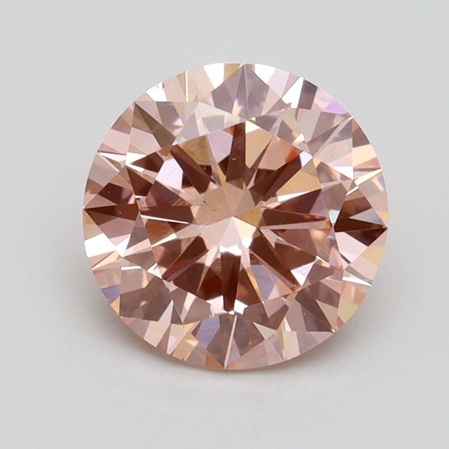 Loose Lab Diamond IGI Round 1.81ct Fancy Intense Pink VS2: Loose Lab Diamond IGI Round 1.81ct Fancy Intense Pink VS2 IGI certified loose lab diamond, 1.81ct, Fancy Intense Pink color, VS2 clarity, with very good polish and excellent symmetry. Measurements: 7.
