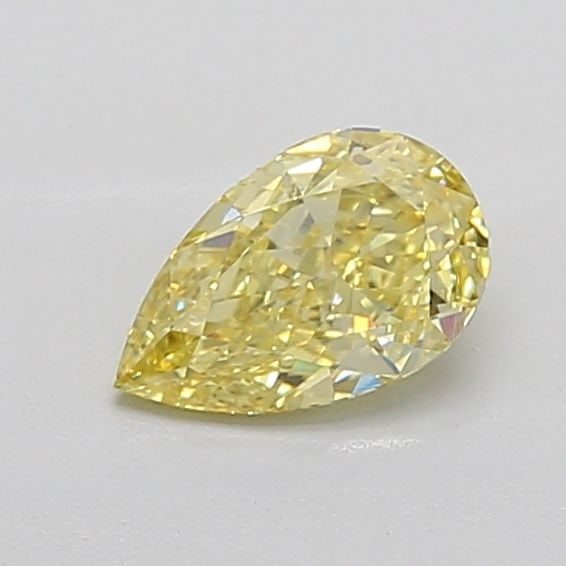 Loose Lab Diamond IGI Pear 1.05ct Fancy Intense Yellow VS1: Loose Lab Diamond IGI Pear 1.05ct Fancy Intense Yellow VS1 Loose Lab Diamond IGI Pear 1.05ct Fancy Intense Yellow VS1, boasts excellent polish, good symmetry, measures 8.52L x 5.35W x 3.35H with IGI c