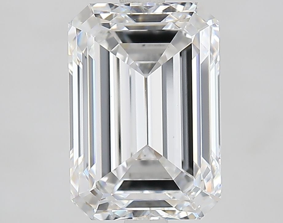 Loose Lab Diamond IGI Emerald 4.01ct D VVS1: Loose Lab Diamond IGI Emerald 4.01ct D VVS1 Loose Lab Diamond, IGI certified, 4.01ct, Emerald cut, D color, VVS1 clarity, with excellent polish and symmetry, measures 10.44L x 7.28W x 5.12H. Item Spec