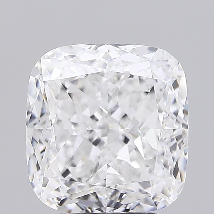 Loose Lab Diamond IGI Cushion Modified 4.02ct D VVS2: Loose Lab Diamond IGI Cushion Modified 4.02ct D VVS2 Loose lab-grown diamond certified by IGI, cushion modified cut, 4.02ct, color D, clarity VVS2, with excellent polish and symmetry, measuring 8.96L
