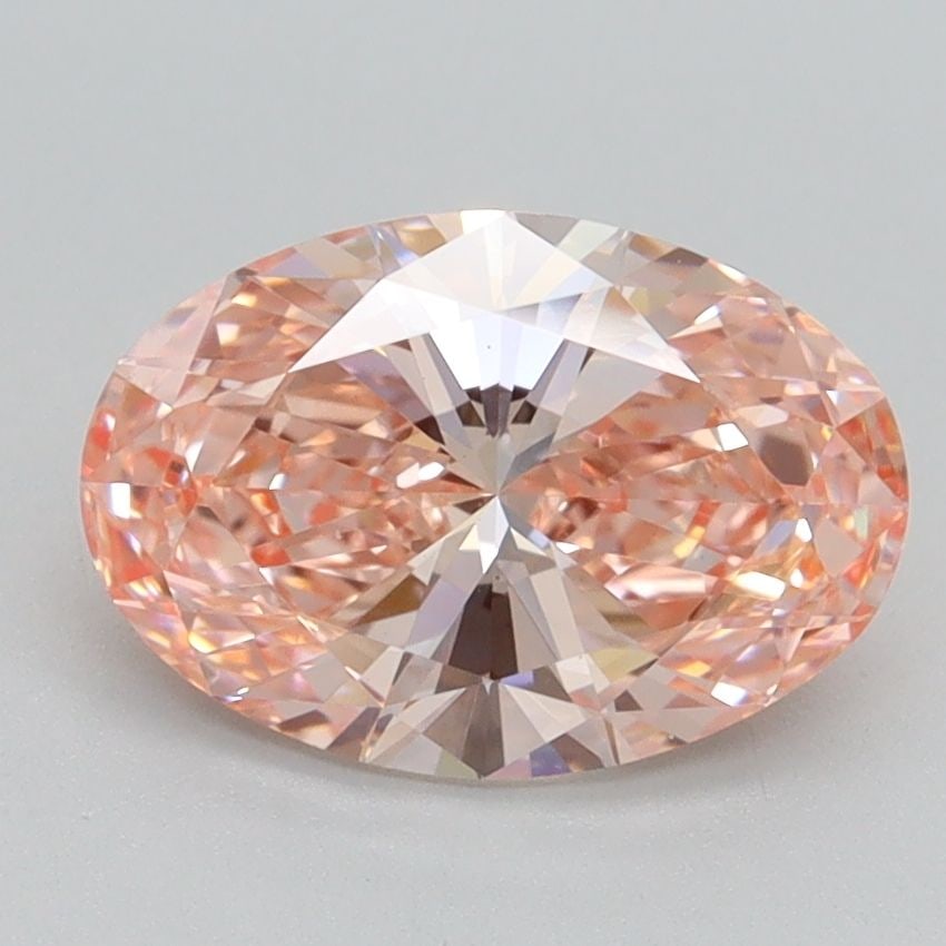 Loose Lab Diamond IGI Oval 1.8ct Fancy Intense Pink VS1: Loose Lab Diamond IGI Oval 1.8ct Fancy Intense Pink VS1 Loose lab-grown diamond weighing 1.8ct, IGI certified, with a fancy intense pink color and VS1 clarity. Polish and symmetry are both rated as ex