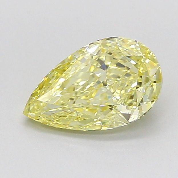 Loose Lab Diamond IGI Pear 1.03ct Fancy Yellow VS2: Loose Lab Diamond IGI Pear 1.03ct Fancy Yellow VS2 Loose lab-grown diamond weighing 1.03ct, IGI certified, featuring a fancy yellow color and VS2 clarity. It has excellent polish and symmetry, with me