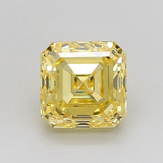 Loose Lab Diamond IGI Square Emerald 1.01ct Fancy Intense Yellow VS1: Loose Lab Diamond IGI Square Emerald 1.01ct Fancy Intense Yellow VS1 Loose lab-grown diamond weighing 1.01ct, IGI certified, in a fancy intense yellow color with VS1 clarity. The diamond has very good