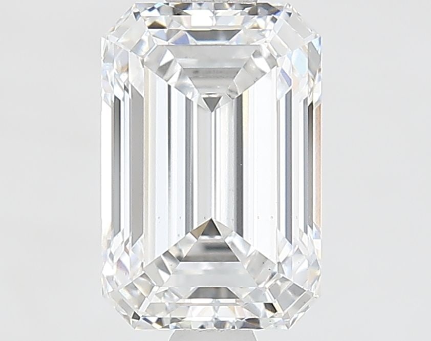 Loose Lab Diamond IGI Emerald 1.55ct D VS1: Loose Lab Diamond IGI Emerald 1.55ct D VS1 Loose lab-grown diamond weighing 1.55ct, IGI certified, in a D color with VS1 clarity. The diamond features excellent polish and symmetry, measuring 7.98L x