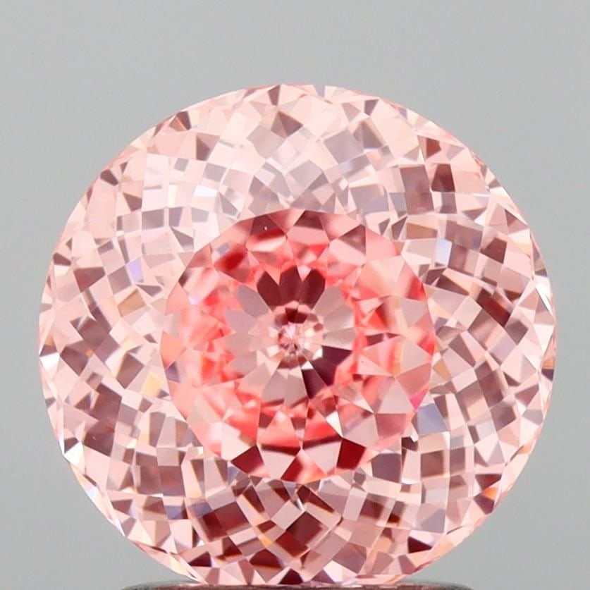 Loose Lab Diamond IGI Other 2.07ct Fancy Intense Pink VS1: Loose Lab Diamond IGI Other 2.07ct Fancy Intense Pink VS1 Loose Lab Diamond IGI 2.07ct Fancy Intense Pink VS1, featuring excellent polish and symmetry, certified by IGI, measuring 7.92L x 7.95W x 4.71