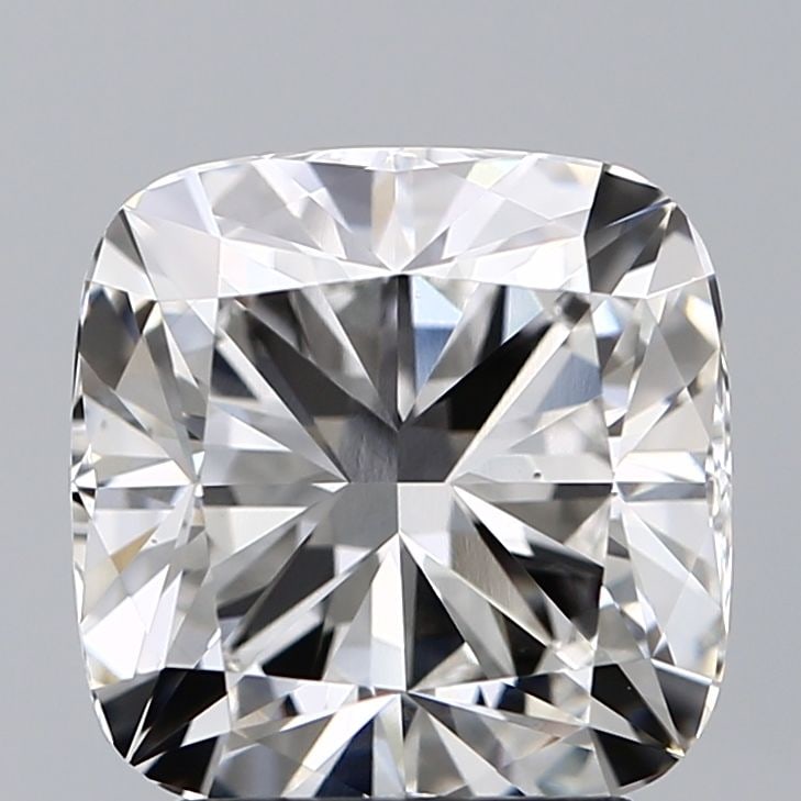 Loose Lab Diamond IGI Cushion Brilliant 3.1ct F VS1: Loose Lab Diamond IGI Cushion Brilliant 3.1ct F VS1 Loose Lab Diamond IGI Cushion Brilliant 3.1ct F VS1, with excellent polish and symmetry, certified by IGI, measures 8.58L x 8.47W x 5.56H. Item Spec