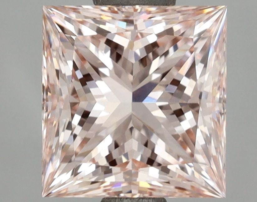 Loose Lab Diamond IGI Princess 2.15ct Fancy Pink VS1 (1 of 1)