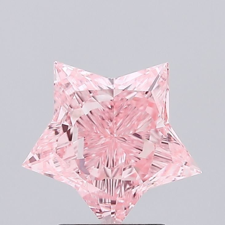 Loose Lab Diamond IGI Other 1.96ct Fancy Vivid Pink VVS2: Loose Lab Diamond IGI Other 1.96ct Fancy Vivid Pink VVS2 This Loose Lab Diamond from IGI features a unique cut, weighing 1.96ct, with fancy vivid pink color and VVS2 clarity. It has excellent polish a