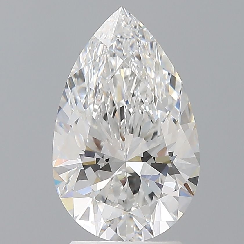 Loose Lab Diamond IGI Pear 2.59ct D VS1: Loose Lab Diamond IGI Pear 2.59ct D VS1 Loose Lab Diamond IGI Pear 2.59ct D VS1 featuring excellent polish and symmetry, with measurements of 12.28L x 7.68W x 4.74H. Item Specifics: Source: This Is