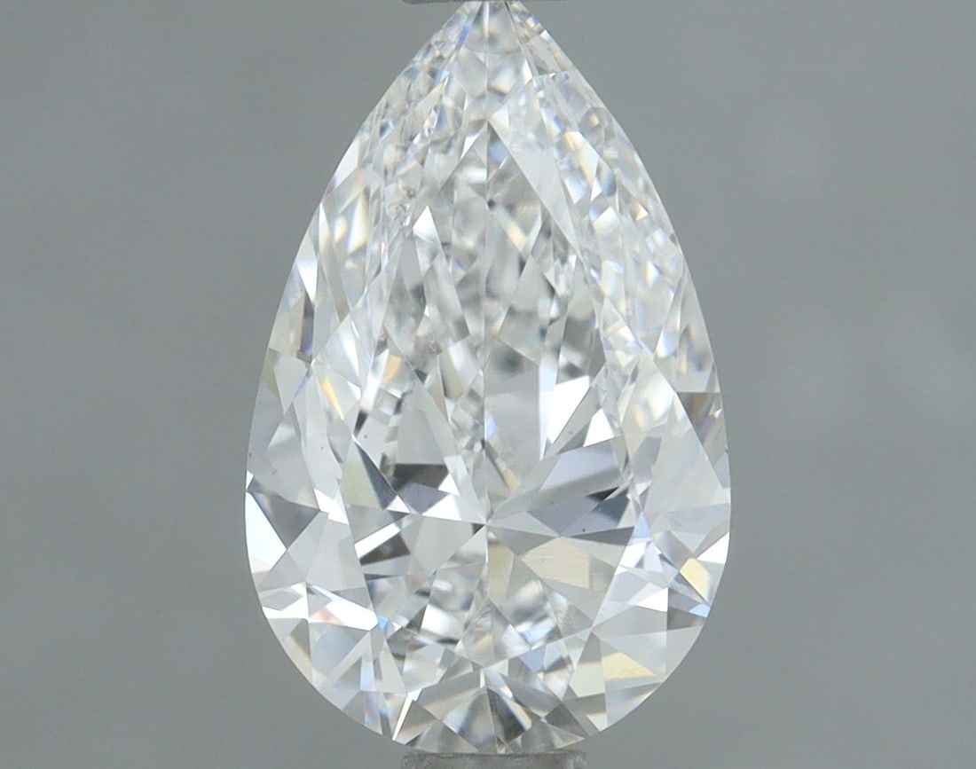 Loose Lab Diamond 1.01ct E VS1 - IGI Pear: Loose Lab Diamond 1.01ct E VS1 - IGI Pear Loose Lab Diamond IGI, 1.01ct, Color E, Clarity VS1, IGI certified, measuring 8.92L X 5.53W X 3.35H. Item Specifics: Source: This Is A Real Diamond Grown In A