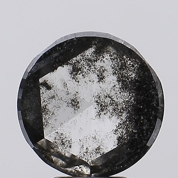 Loose Lab Diamond 3.36ct Salt And Pepper I3 - Rose: Loose Lab Diamond 3.36ct Salt And Pepper I3 - Rose Loose Lab Diamond, 3.36ct, Color Salt And Pepper, Clarity I3. Polish: GD, Symmetry: GD, Measurements: 11.01L x 10.71W x 2.66H, no certification. Item