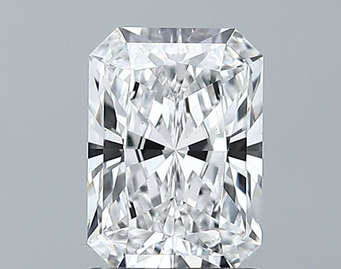 Loose Lab Diamond GIA Radiant 1.27ct D VS2: Loose Lab Diamond GIA Radiant 1.27ct D VS2 Loose Lab Diamond GIA Radiant, 1.27ct, Color D, Clarity VS2, with Excellent Polish and Symmetry. Certified by GIA, measures 7.59L x 5.42W x 3.57H. Item Speci