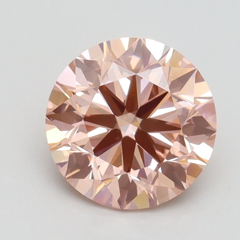 Loose Lab Diamond IGI Round 1.8ct Fancy Intense Pink VVS2: Loose Lab Diamond IGI Round 1.8ct Fancy Intense Pink VVS2 Loose Lab Diamond IGI Round, 1.8ct, Color Fancy Intense Pink, Clarity VVS2, with Excellent Polish and Symmetry. Certified by IGI, measures 7.6