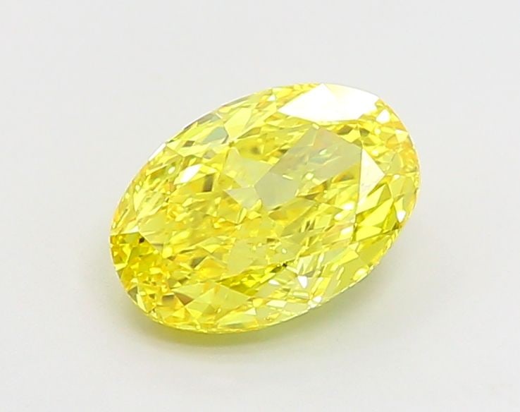 Loose Lab Diamond IGI Oval 2.09ct Fancy Vivid Yellow VVS1: Loose Lab Diamond IGI Oval 2.09ct Fancy Vivid Yellow VVS1 Loose Lab Diamond IGI Oval, 2.09ct, Color: Fancy Vivid Yellow, Clarity: VVS1, featuring excellent polish and symmetry, certified by IGI. Item