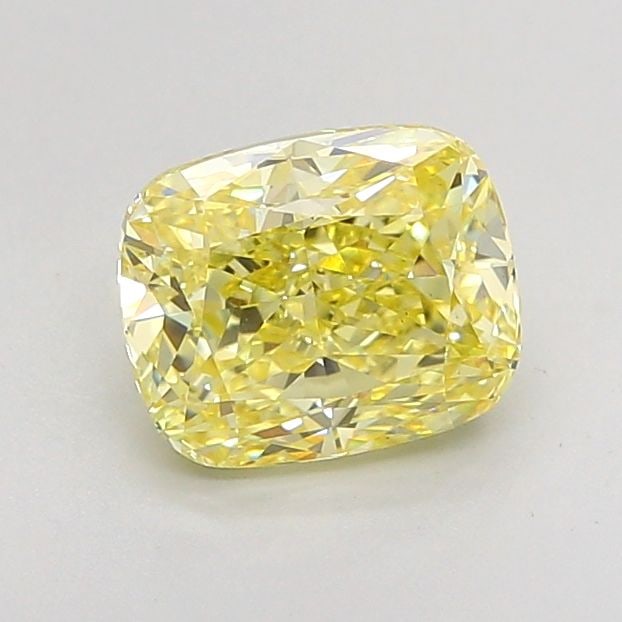 Loose Lab Diamond IGI Cushion Modified 2.02ct Fancy Yellow VS2: Loose Lab Diamond IGI Cushion Modified 2.02ct Fancy Yellow VS2 Loose Lab Diamond IGI Cushion Modified, 2.02ct, Color: Fancy Yellow, Clarity: VS2, with excellent polish and symmetry, certified by IGI.