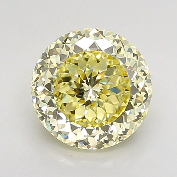Loose Lab Diamond IGI Other 1.51ct Fancy Yellow VS1: Loose Lab Diamond IGI Other 1.51ct Fancy Yellow VS1 Loose Lab Diamond IGI Other 1.51ct Fancy Yellow VS1, boasting excellent polish and symmetry with dimensions of 7.1L x 7.09W x 4.32H; certified by IG