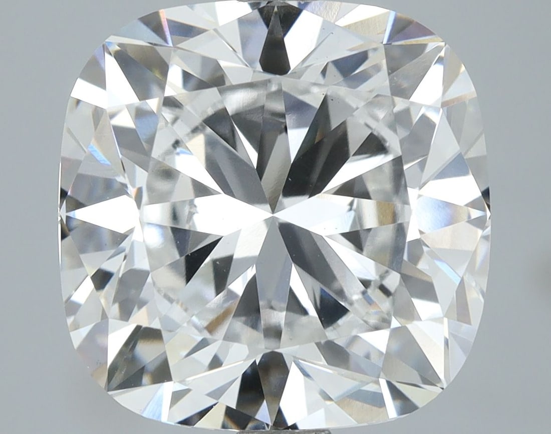 Loose Lab Diamond IGI Cushion Modified 4.53ct E VS1: Loose Lab Diamond IGI Cushion Modified 4.53ct E VS1 A loose lab-grown cushion modified diamond weighing 4.53 carats, color E, and clarity VS1, certified by IGI. It has excellent polish and symmetry wi
