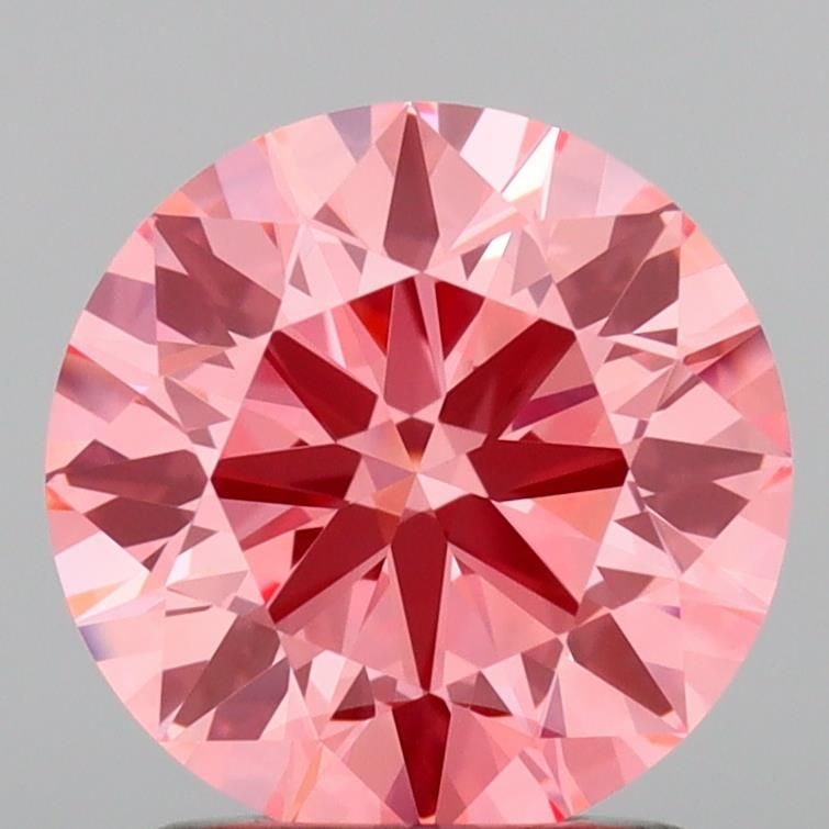 IGI Round 1.58ct Fancy Vivid Pink VVS2 - Loose Lab Diamond Ideal: IGI Round 1.58ct Fancy Vivid Pink VVS2 - Loose Lab Diamond Ideal IGI-certified loose lab diamond, 1.58ct, fancy vivid pink color, VVS2 clarity, excellent polish and symmetry. Item Specifics: Source: T