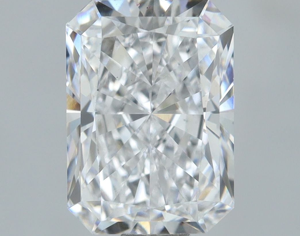 Loose Lab Diamond IGI Radiant 1.06ct D VS1: Loose Lab Diamond IGI Radiant 1.06ct D VS1 Loose Lab Diamond IGI Radiant, 1.06ct, Color D, Clarity VS1, exhibiting EX Polish and Symmetry, certified by IGI with measurements of 7.14L x 5.05W x 3.46H.
